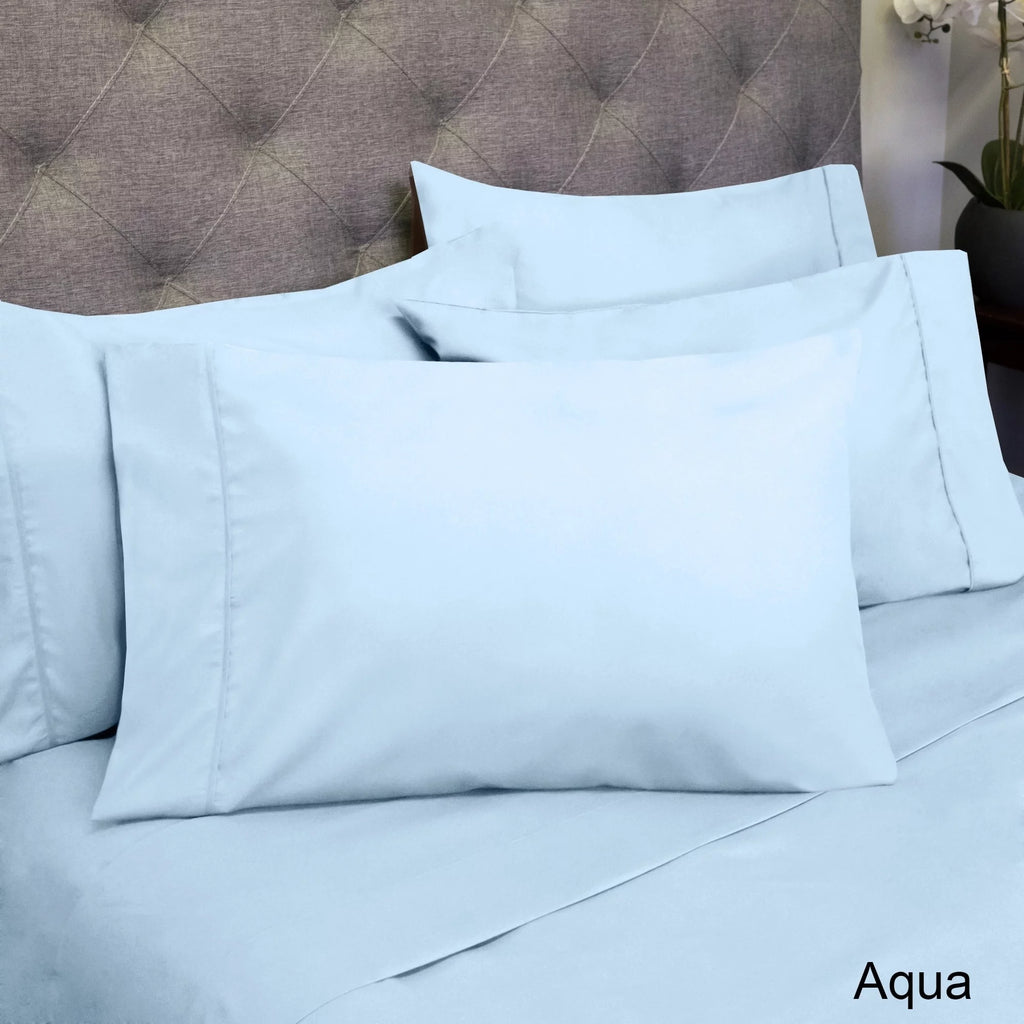 Queen 6-Piece Bed Sheet Set Navy Y399170