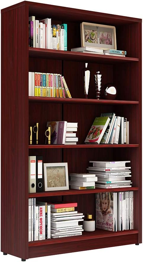 4-Shelf Wood Bookcase C170699
