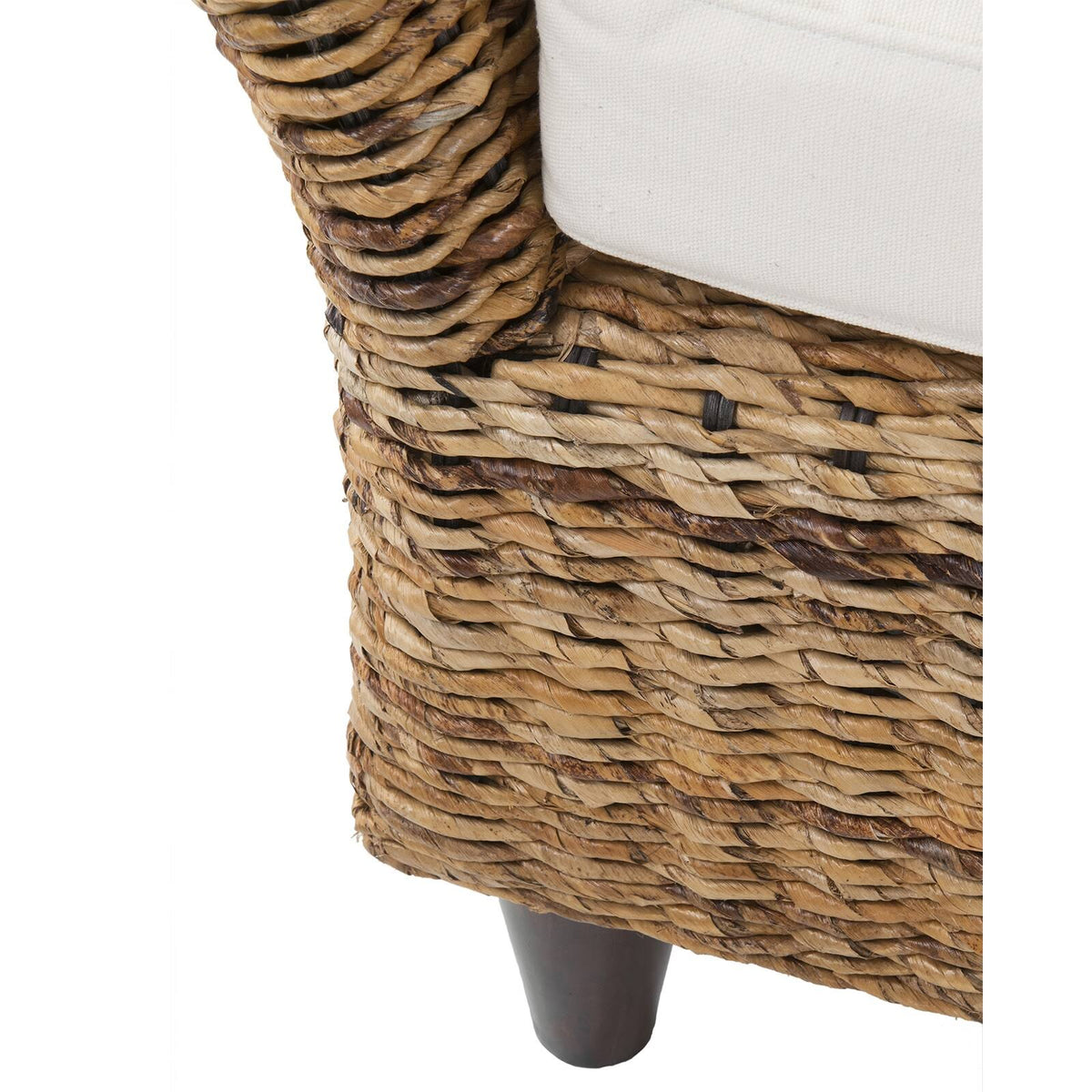 Brown Abaca Bench O18227