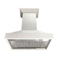 48 in. Wooden Wall Mount Range Hood F636