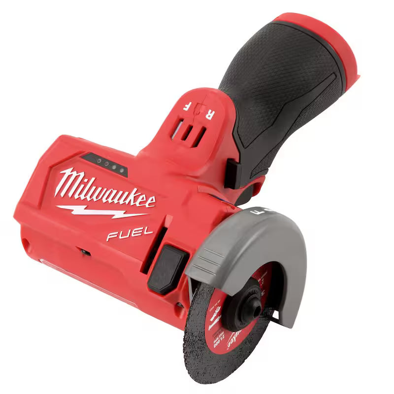 12V Brushless Cordless Cut Off Saw with 3 in. Diamond Tile Blades Z66458