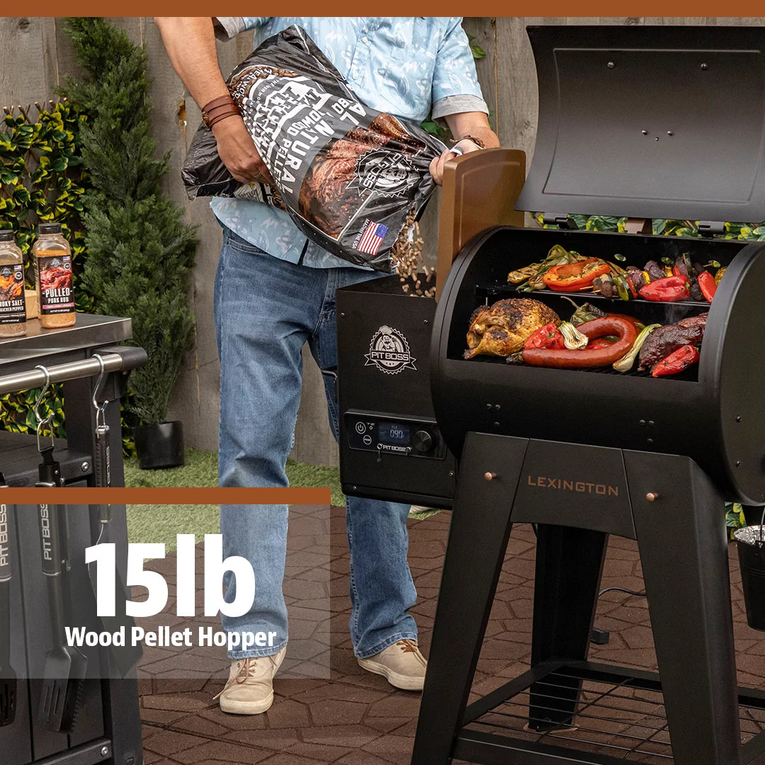 Wood Fired Pellet Grill and Smoker S544