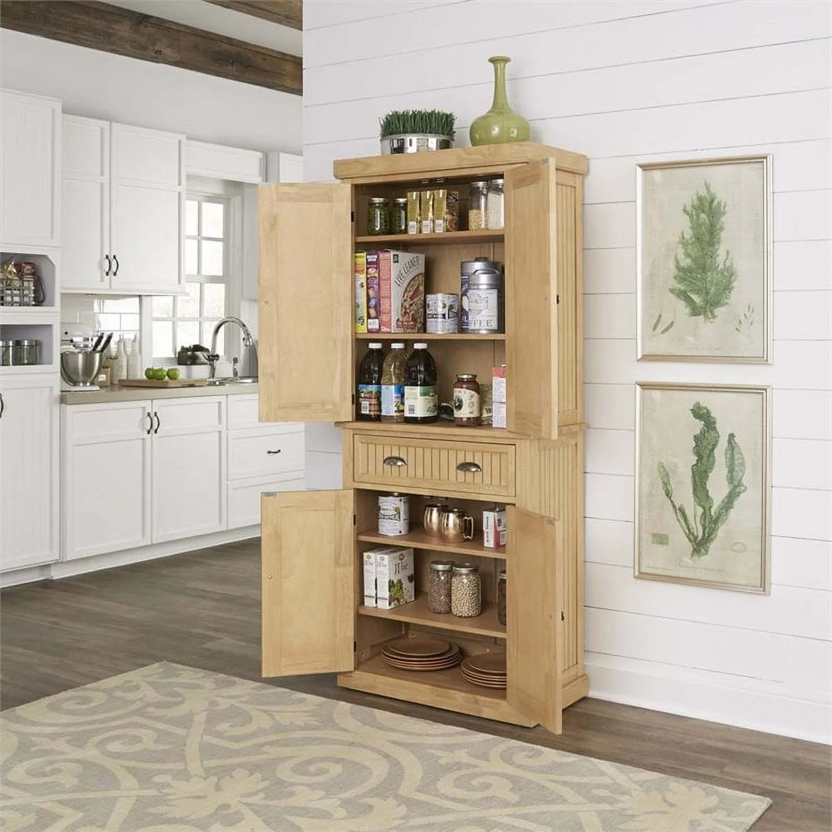Natural Maple Pantry S91809