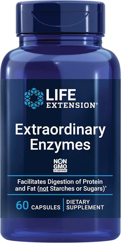 60 Capsules Digestive Enzymes Z195