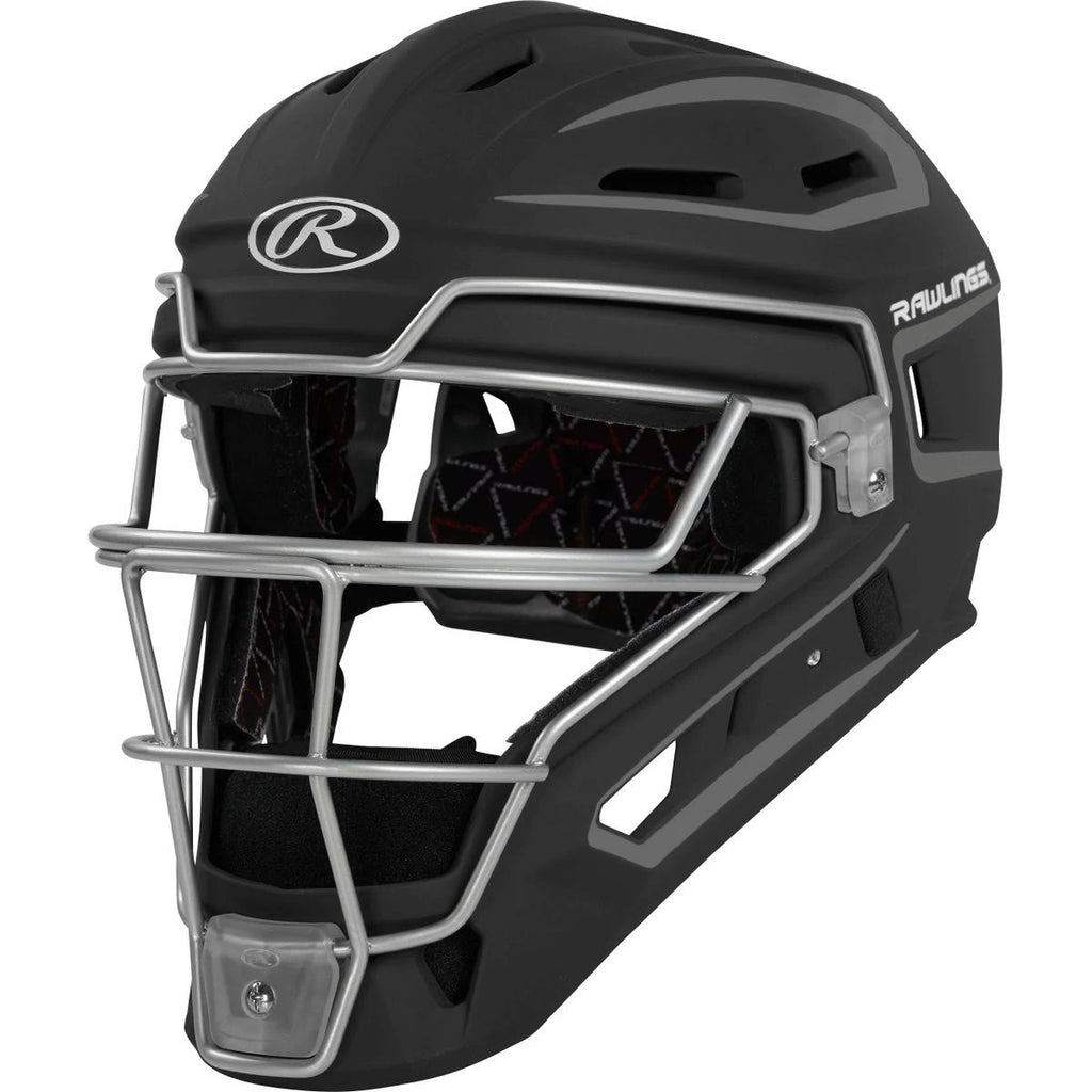 Maroon White Two-Tone Catcher's Helmet L73859