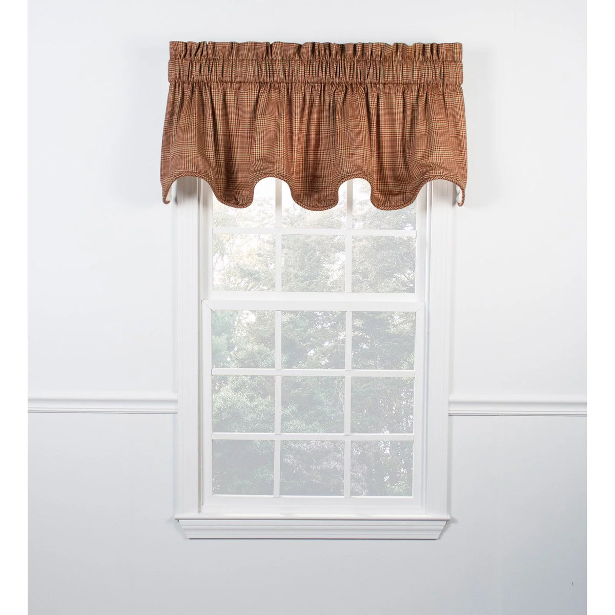 Lined Scallop Valance U186