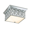 Chrome Square Flush Mount U667569