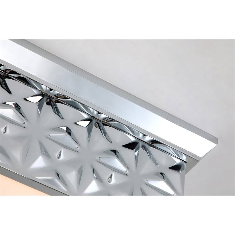 Chrome Square Flush Mount U667569