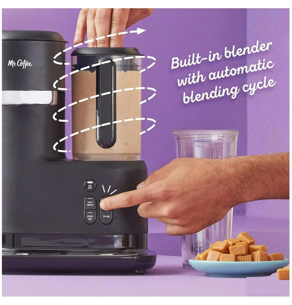 3-in-1 Iced and Hot Coffee and Tea Maker and Blender with Reusable Filter K5447