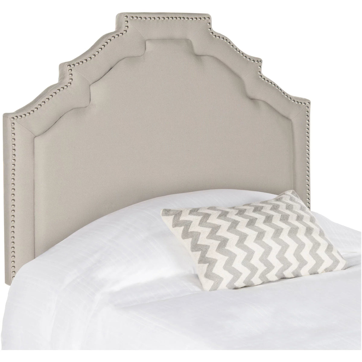 Twin Taupe Upholstered Headboard Q108288