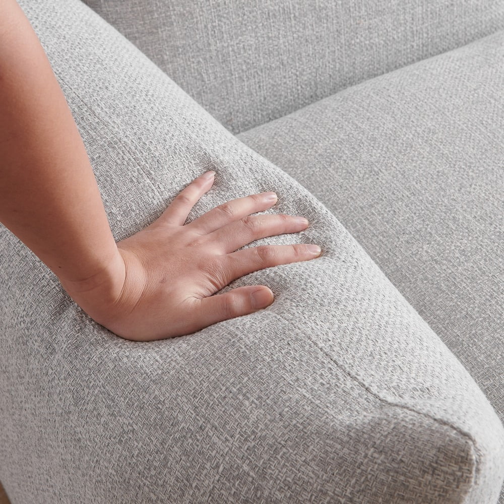 Gray L Shape Sectional Sofa S946