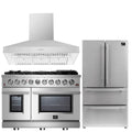 48 Gas Range, Range Hood, 36 Refrigerator B986