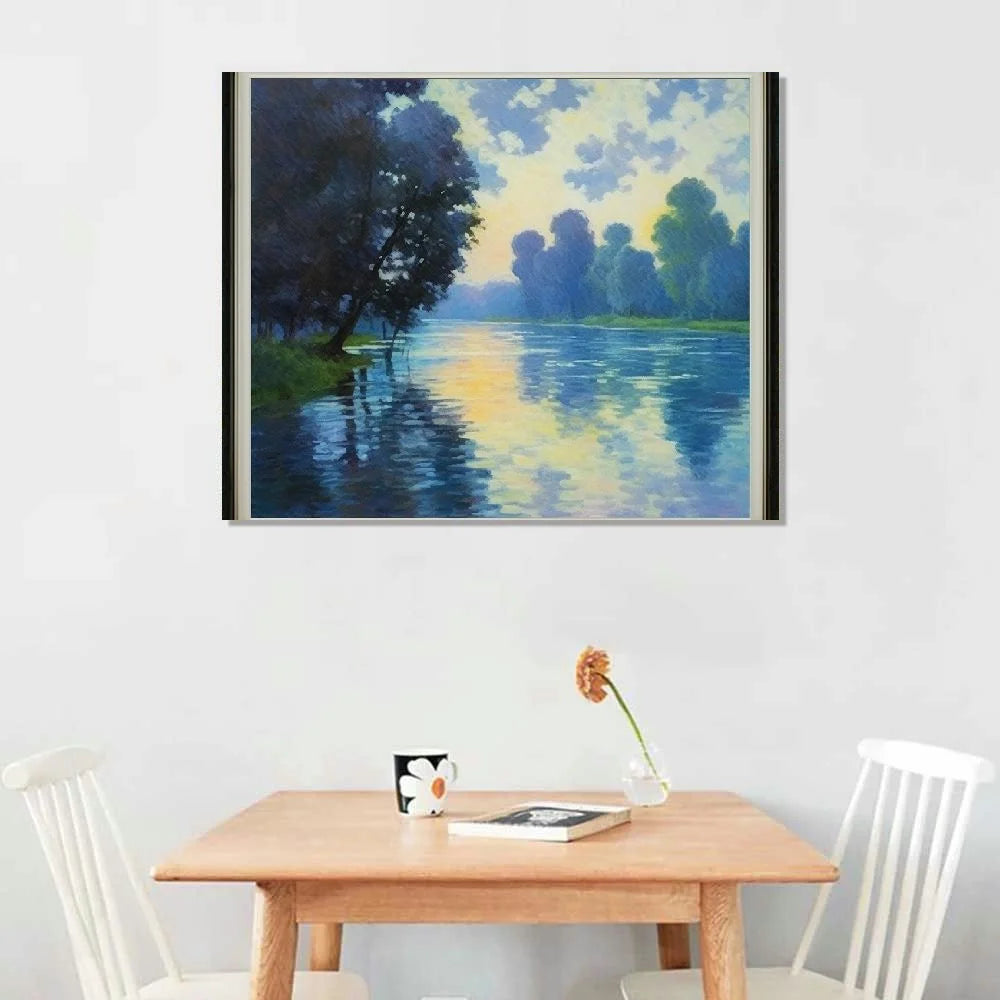 Canvas Wall Art Hand Made Ornate Frame R708409