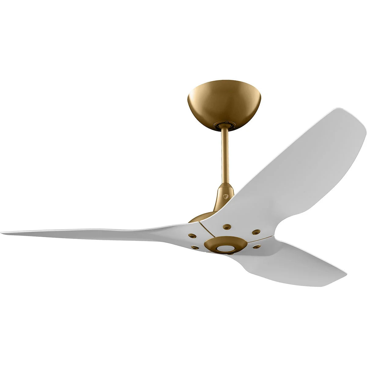 52 Ceiling Fan with White Blades and Gold Finish O29362