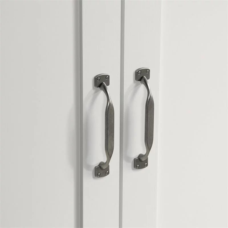 White 2 Door Storage Cabinet E50811