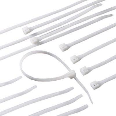 White 11-inch Cable Tie 300-Pack Y35147