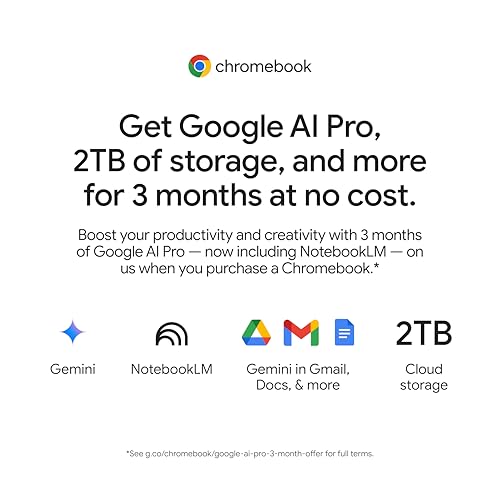 11.6" HD Chromebook Laptop G63191