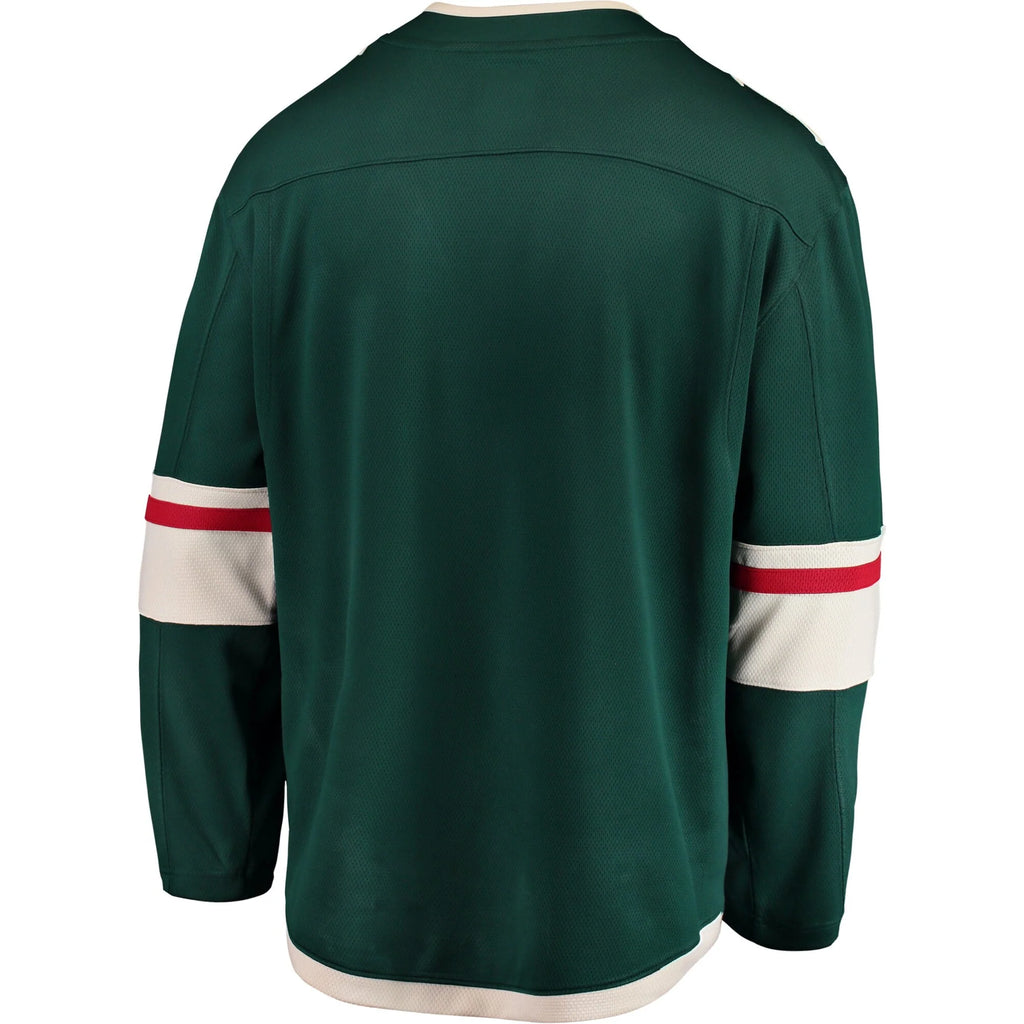 Men's Green Minnesota Wild Home Jersey T606