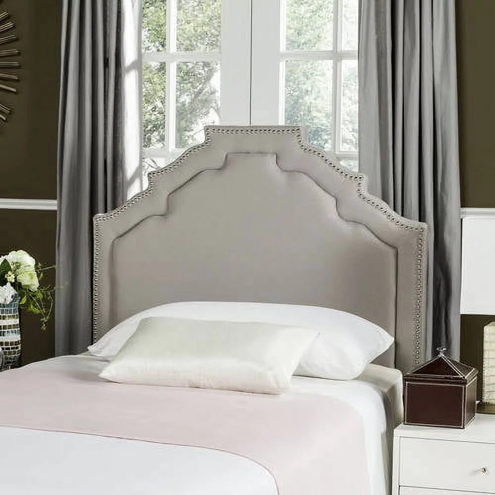 Twin Taupe Upholstered Headboard Q108288
