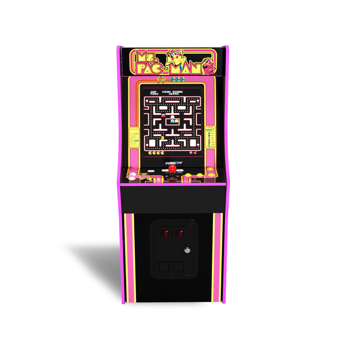 4-foot-tall Stand-up Arcade Game with 14 Classic Games and 17-inch Screen C771840