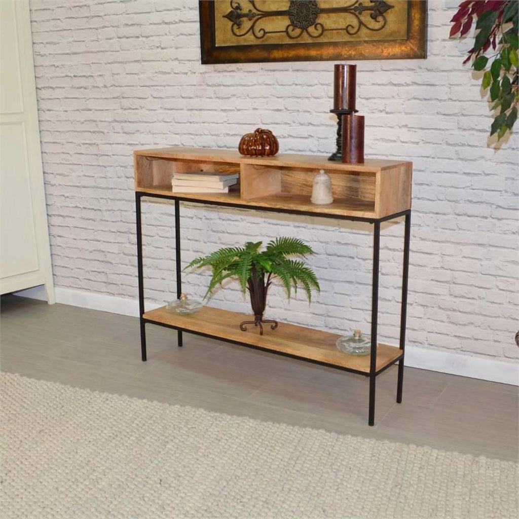 Solid Mango Wood Console Table N54580