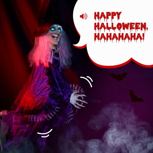 Hanging Witch Halloween Decoration Z7188