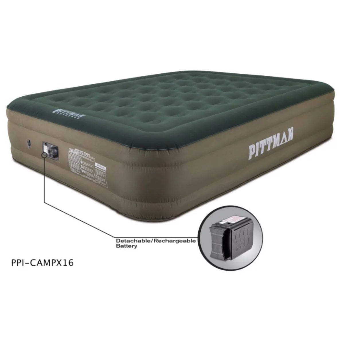 Queen Double High Air Mattress with Built-In Air Pump V791