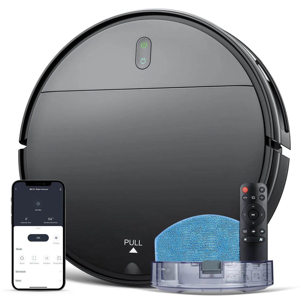 2 in 1 Robot Vacuum and Mop Combo E3529
