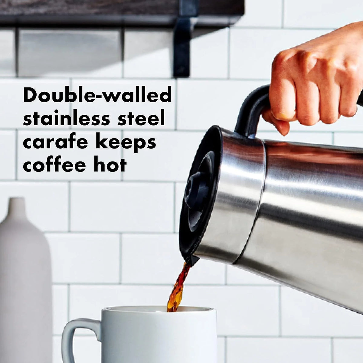 9 Cup Stainless Steel Coffee Maker R485775