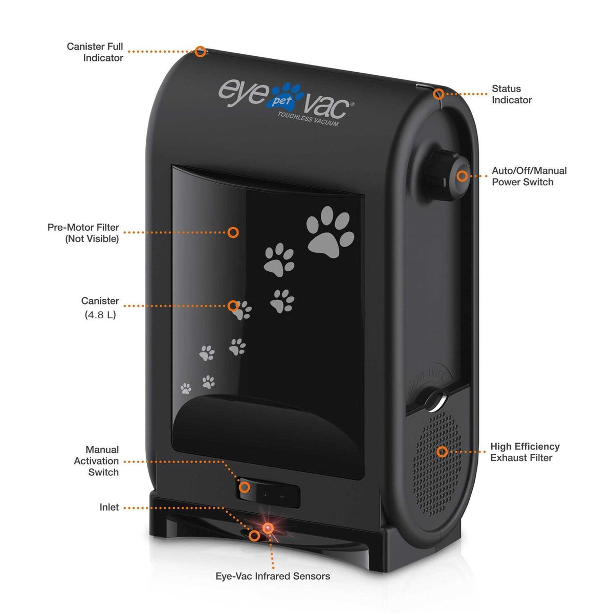 Touchless Vacuum M804