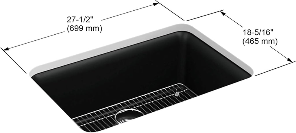 Matte White Kitchen Sink D855499