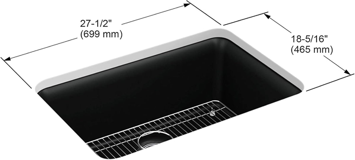 Matte White Kitchen Sink D855499