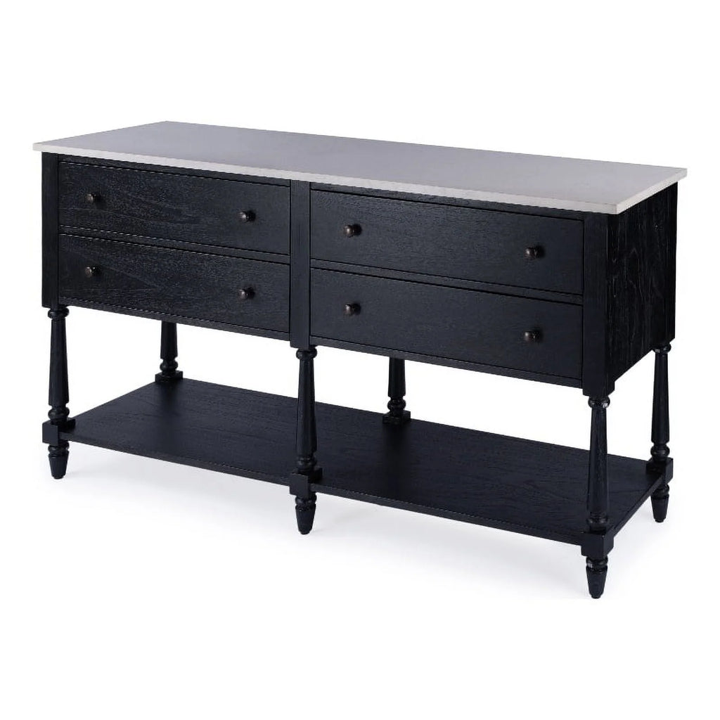 Black Marble Sideboard F158