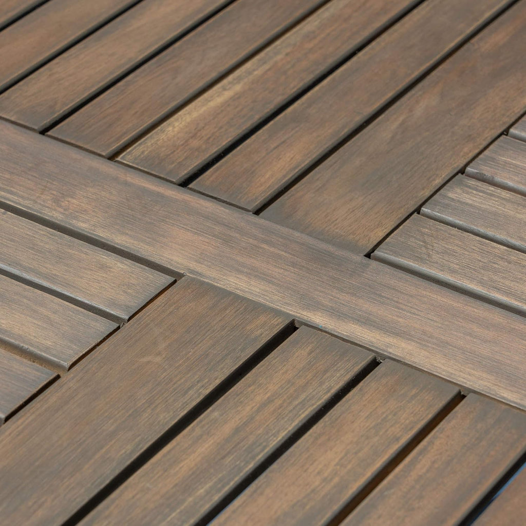 47 Round Acacia Wood Dining Table R6912
