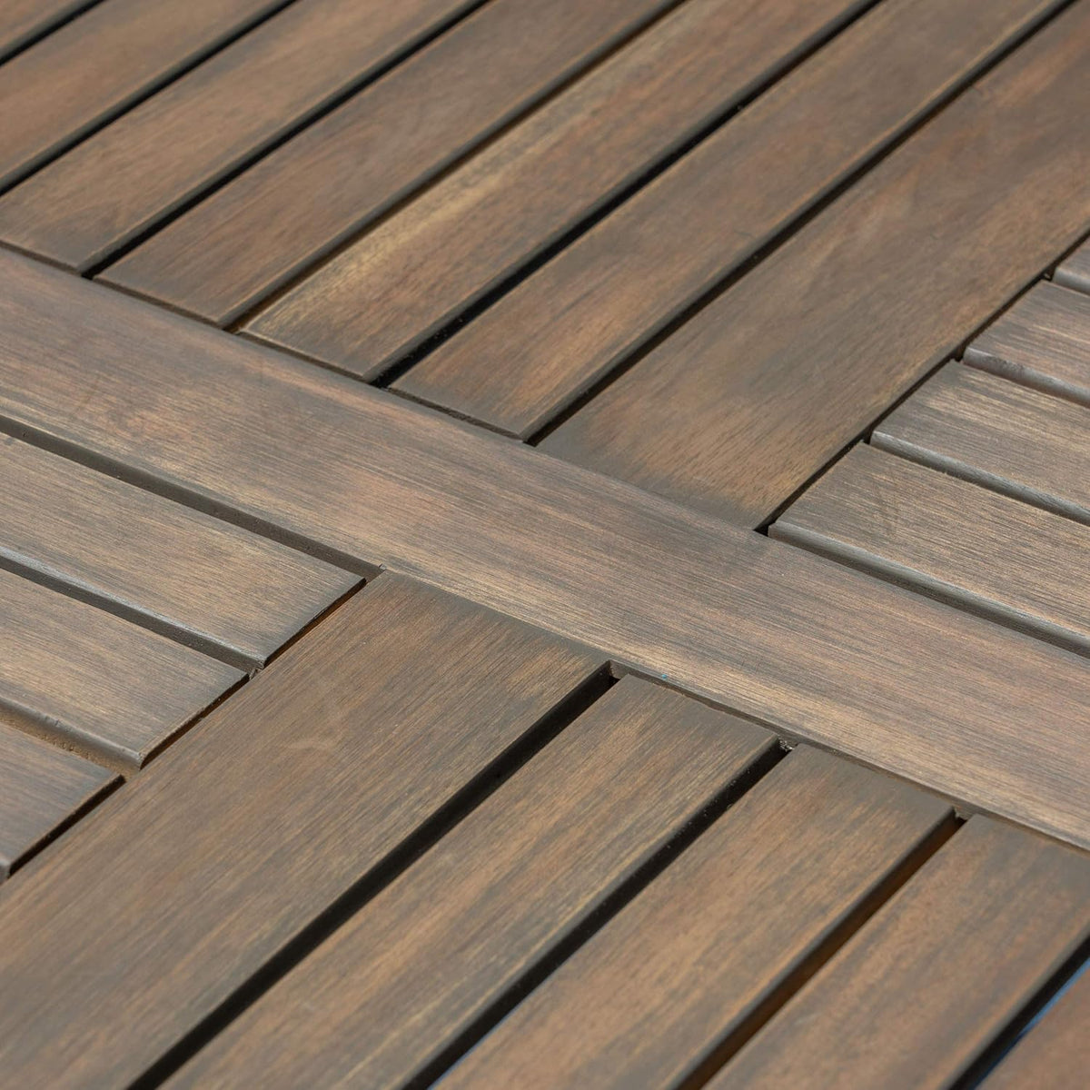 47 Round Acacia Wood Dining Table R6912