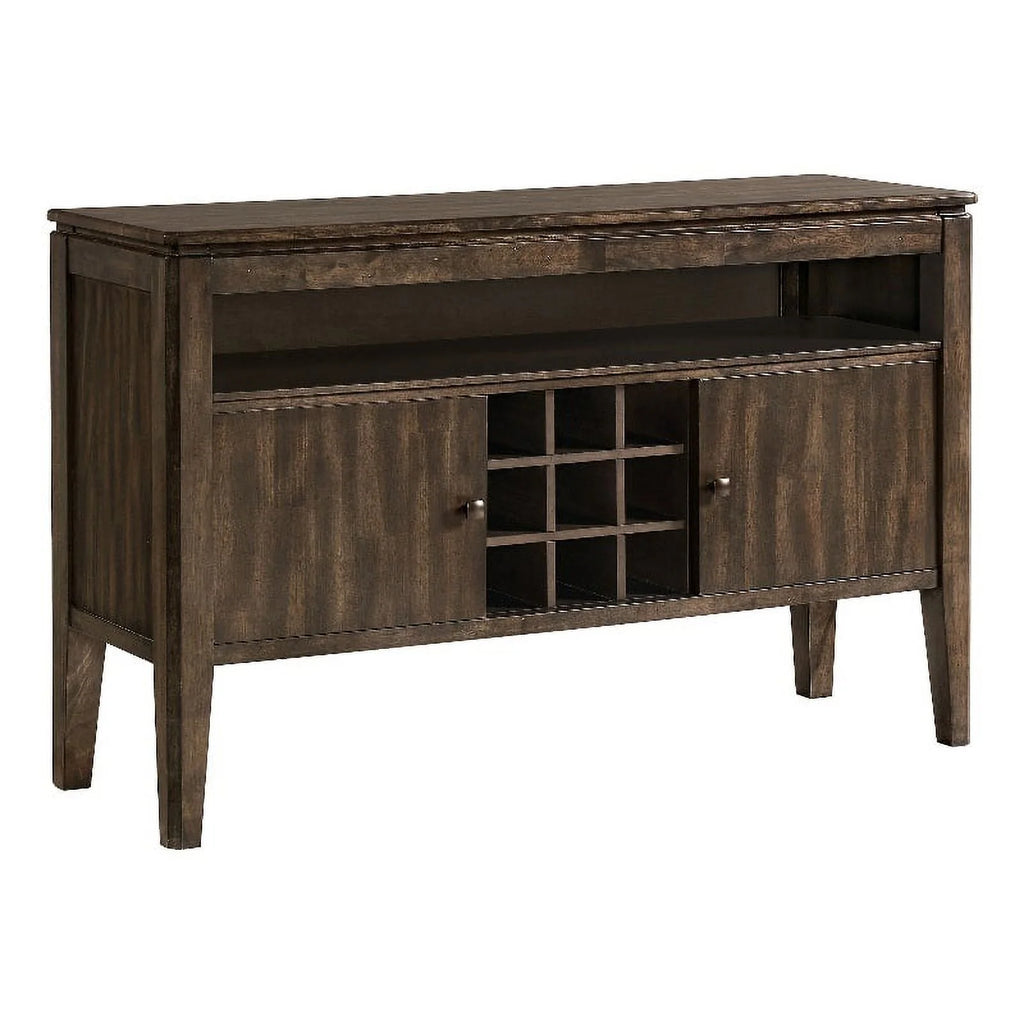 Brown Contemporary Wood Sideboard W28516