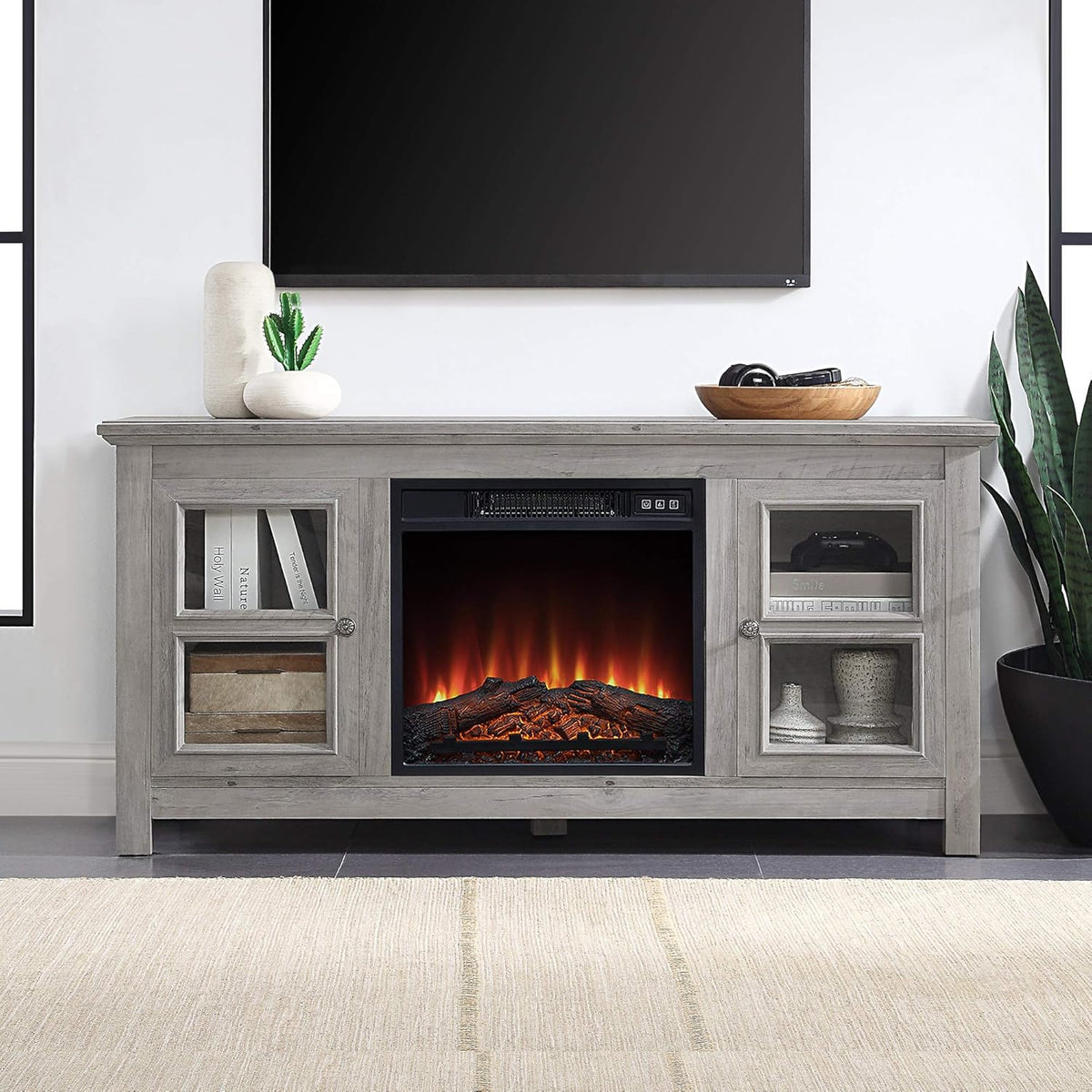50 Inch Electric Fireplace TV Stand J2520