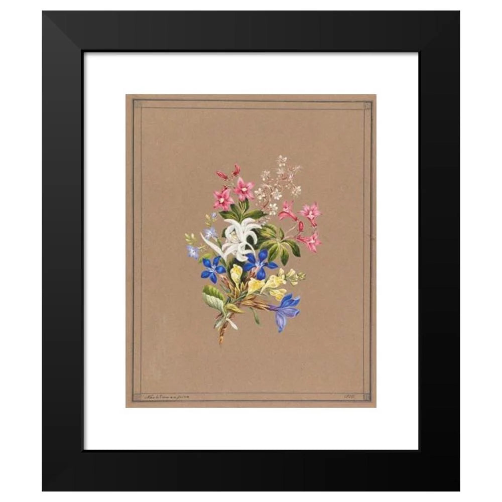 Black Modern Framed Art Print F30599