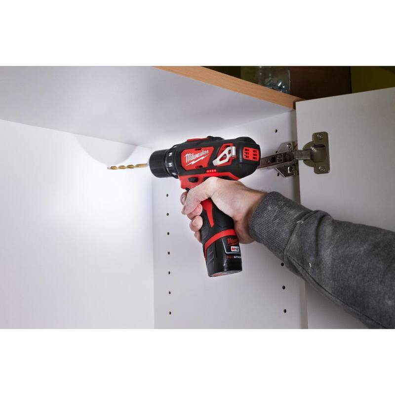 12V Cordless 5-Tool Combo Kit with 15-Piece Drill Bit Set M4773