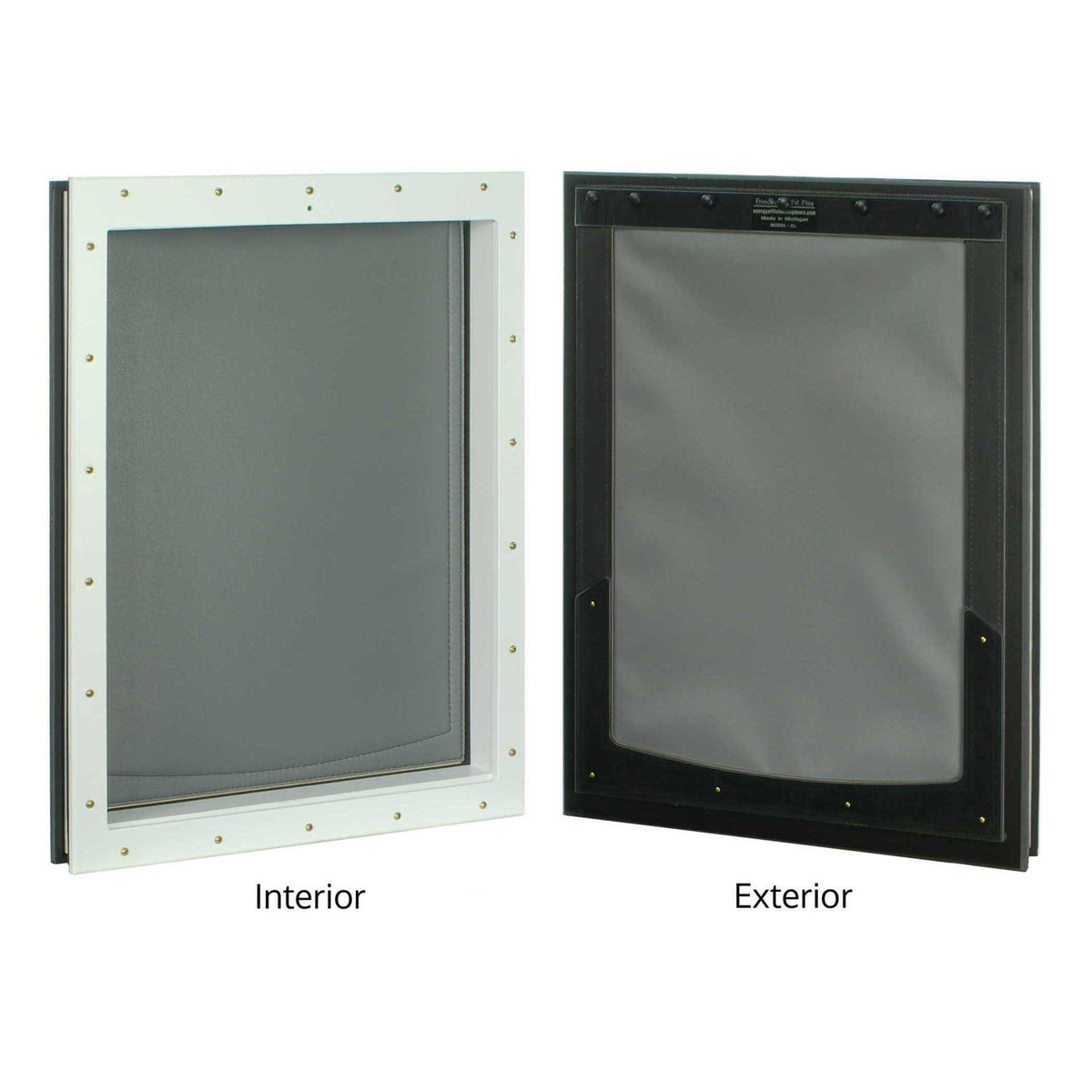 Door Mounted Dog Doors Large Clear L5220