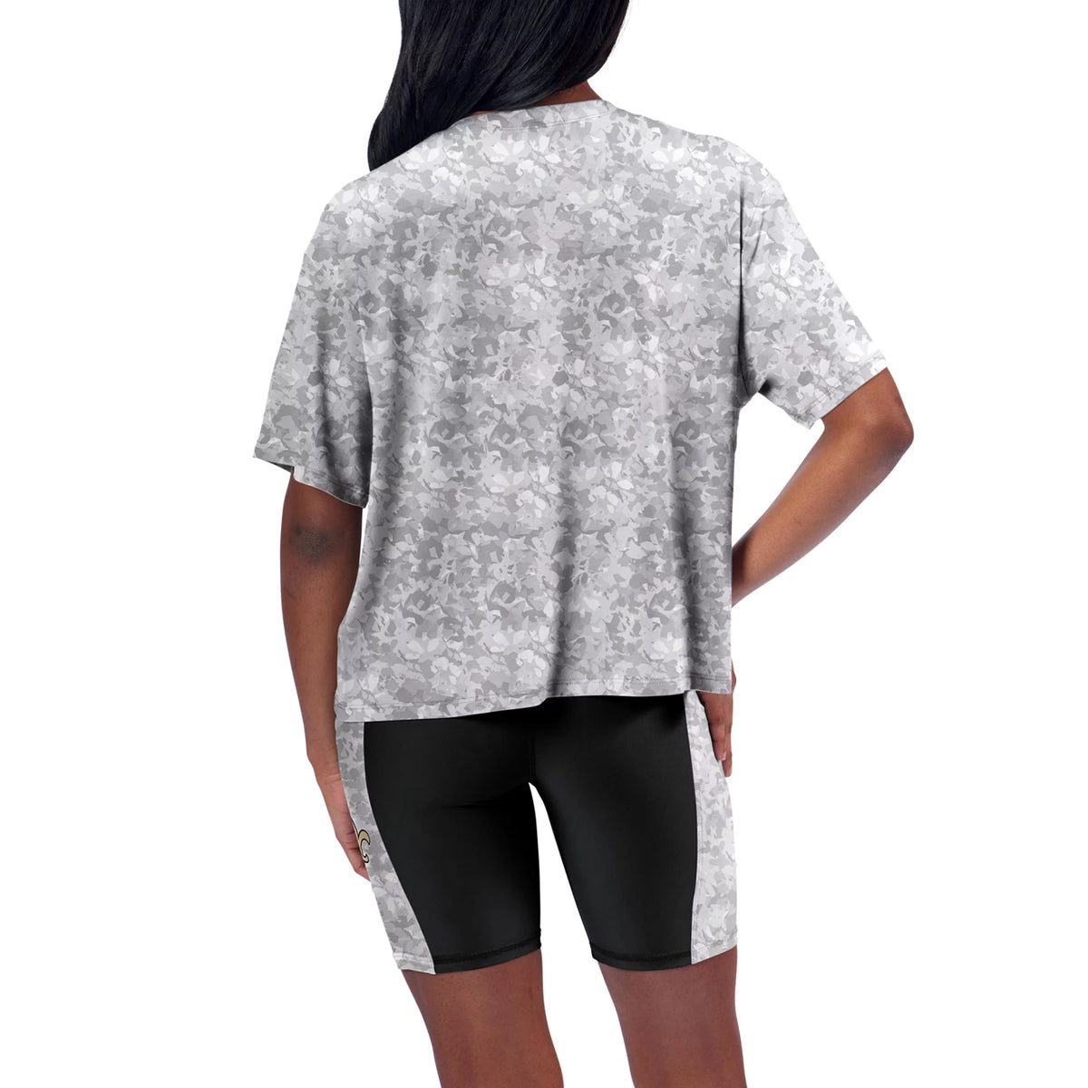 Gray Cropped T-Shirt L899824