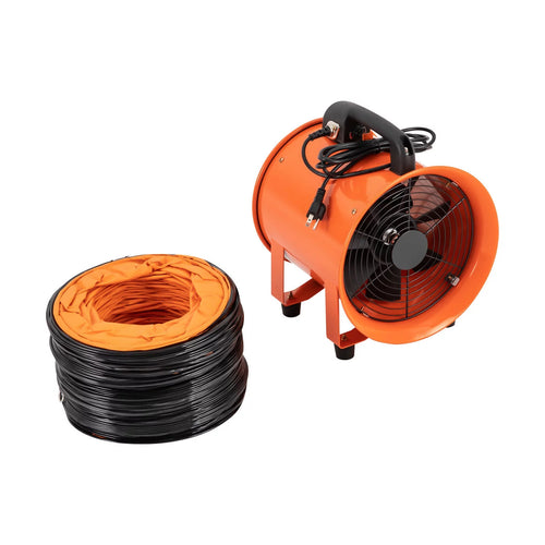 10" Industrial Extractor Fan Blower with 10M Duct Hose N51599