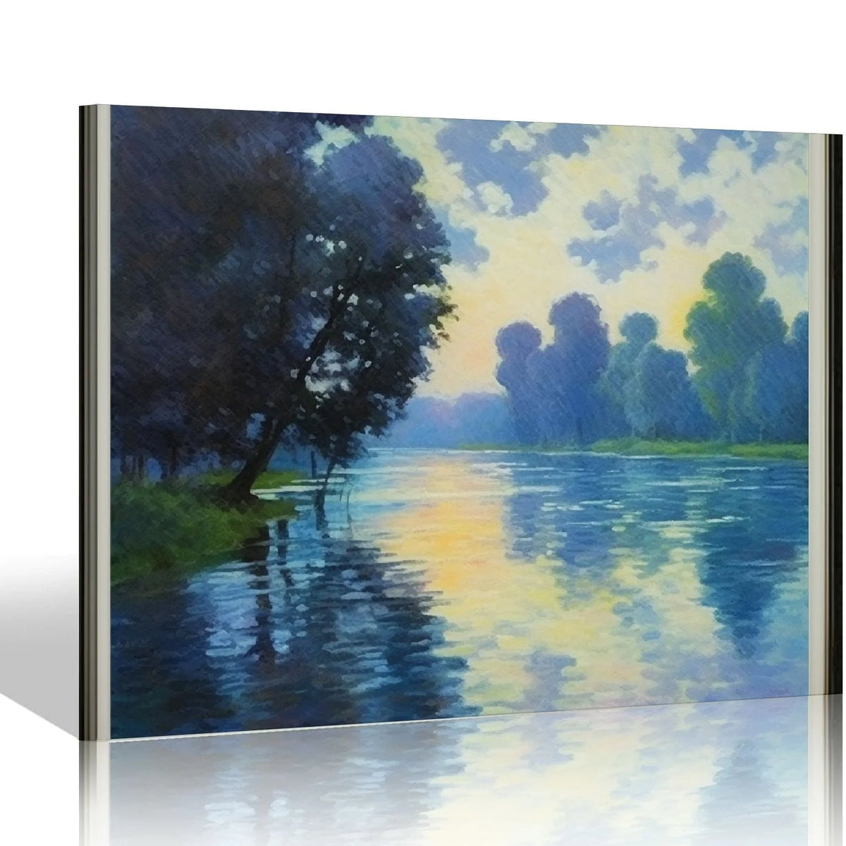 Canvas Wall Art Hand Made Ornate Frame R708409