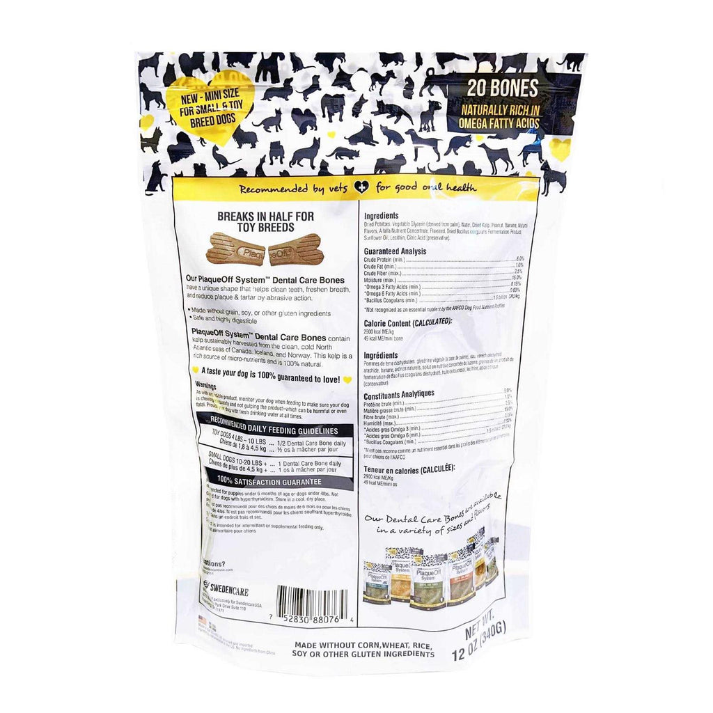 Peanut Butter & Banana Dental Bones Y4757