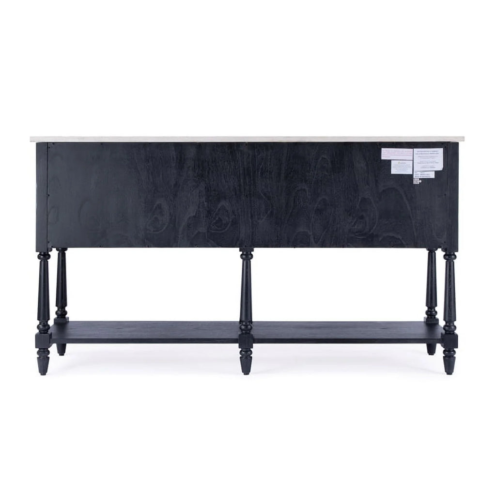 Black Marble Sideboard F158