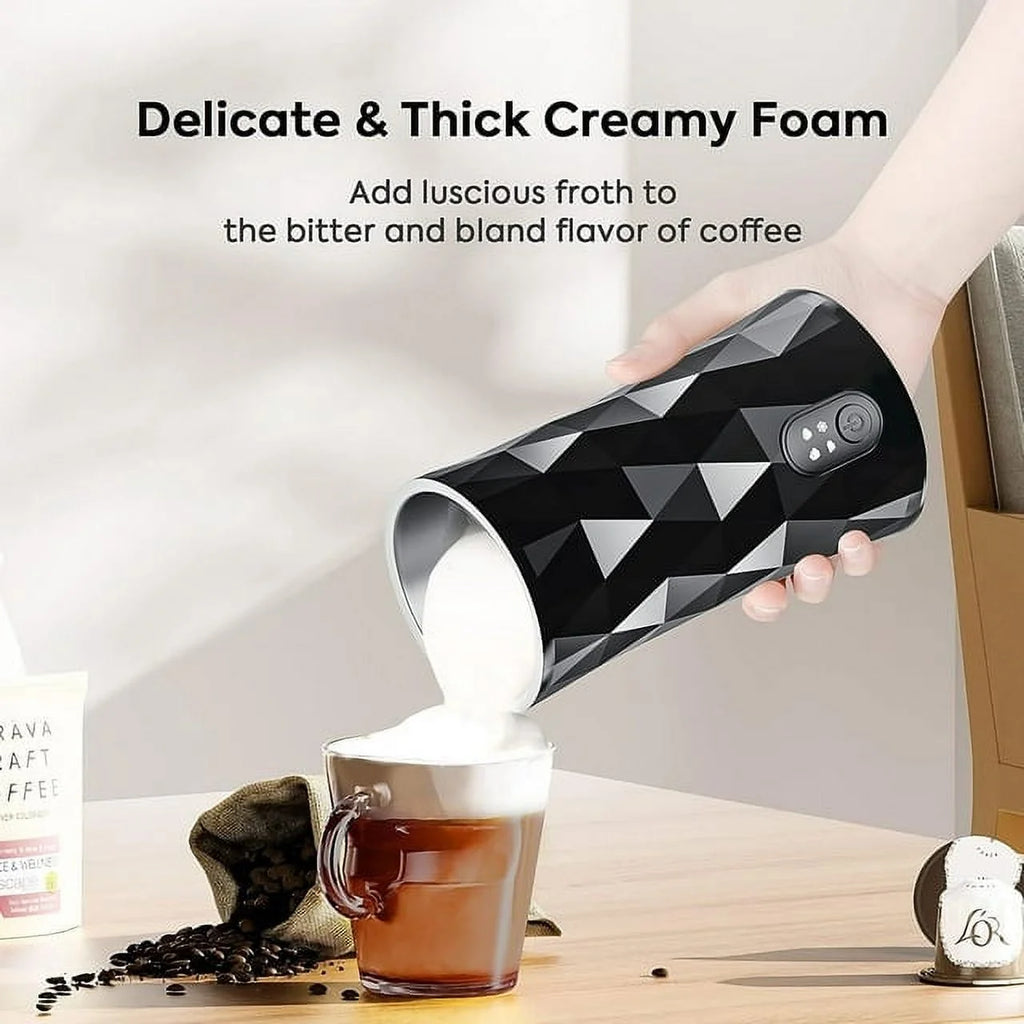 240ML Electric Milk Frother Stainless Steel Y27572