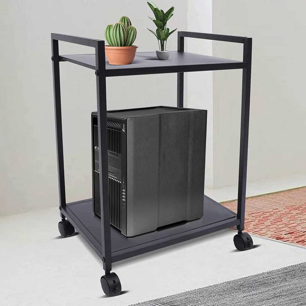Computer Tower Stand with Lockable Wheels X14710