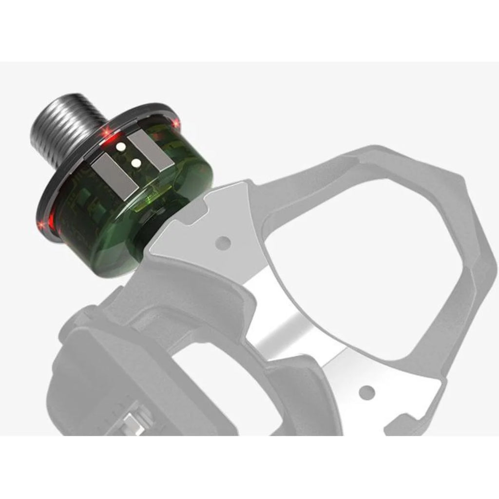 Pedal Based Cycling Power Meter with Cleats and Cleaning Cloth J100