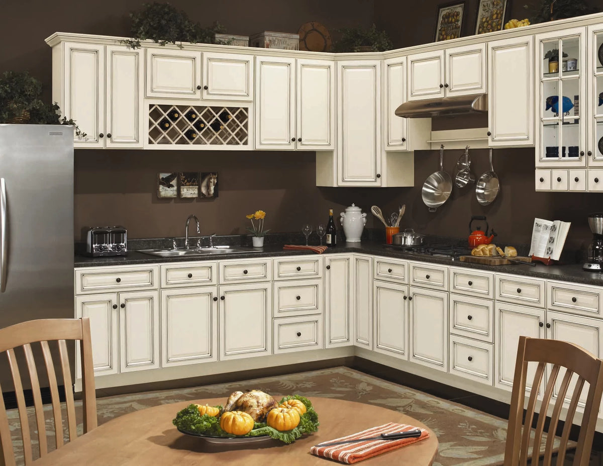 White 24" x 30" Double Door Wall Cabinet C619