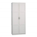 White 2 Door Storage Cabinet E50811